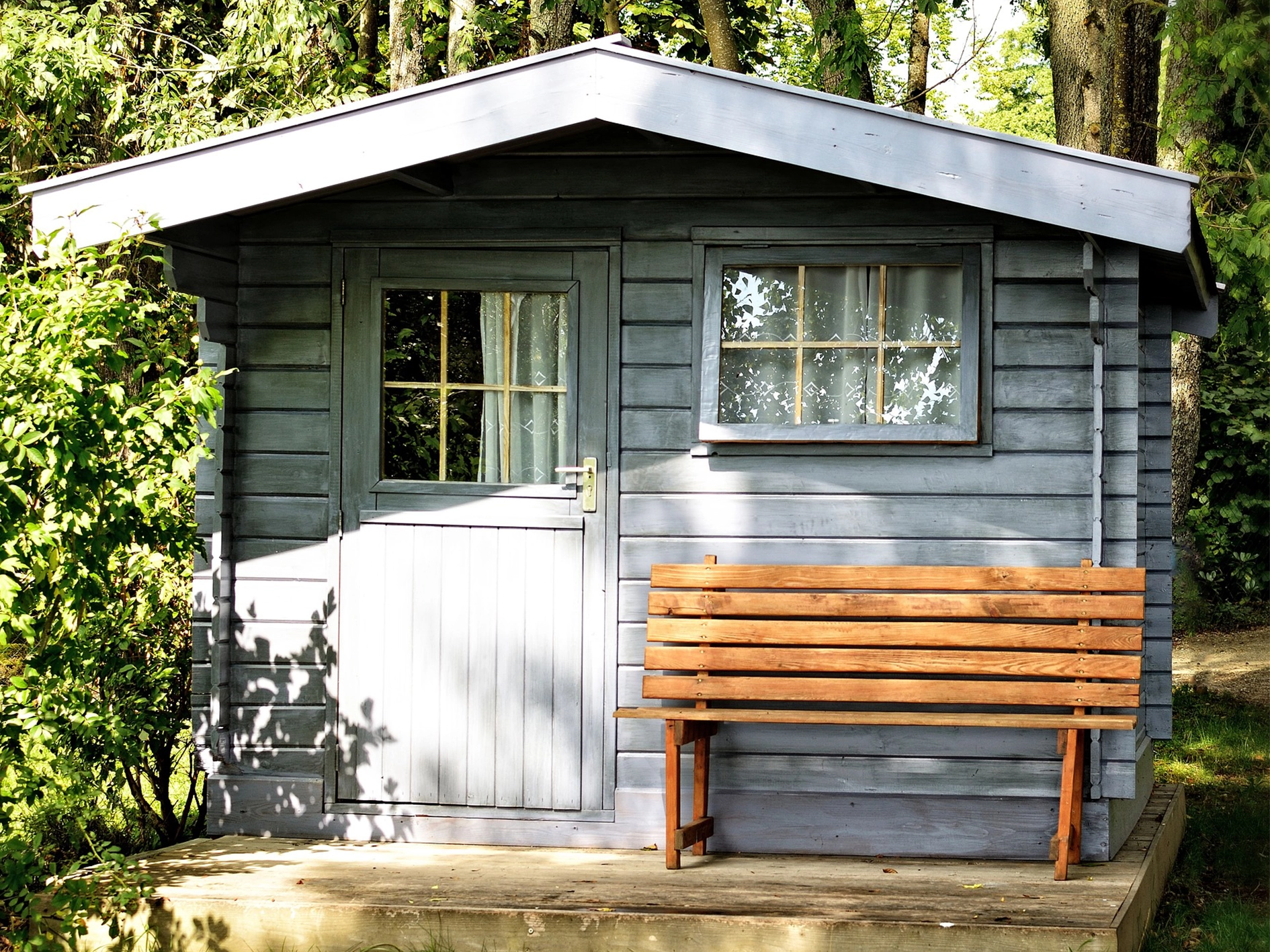 best wood for a garden shed