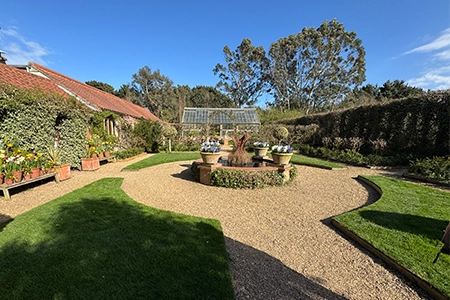 The sunk garden