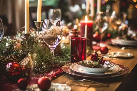 Reusing old christmas decorations