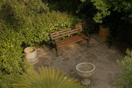 Topography and levels in urban city garden design