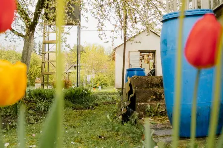Prepare for drought with water butt installation