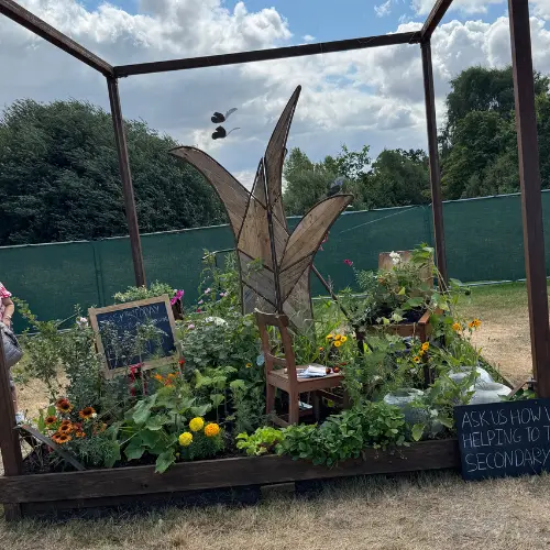 A living story of transformation community cube garden